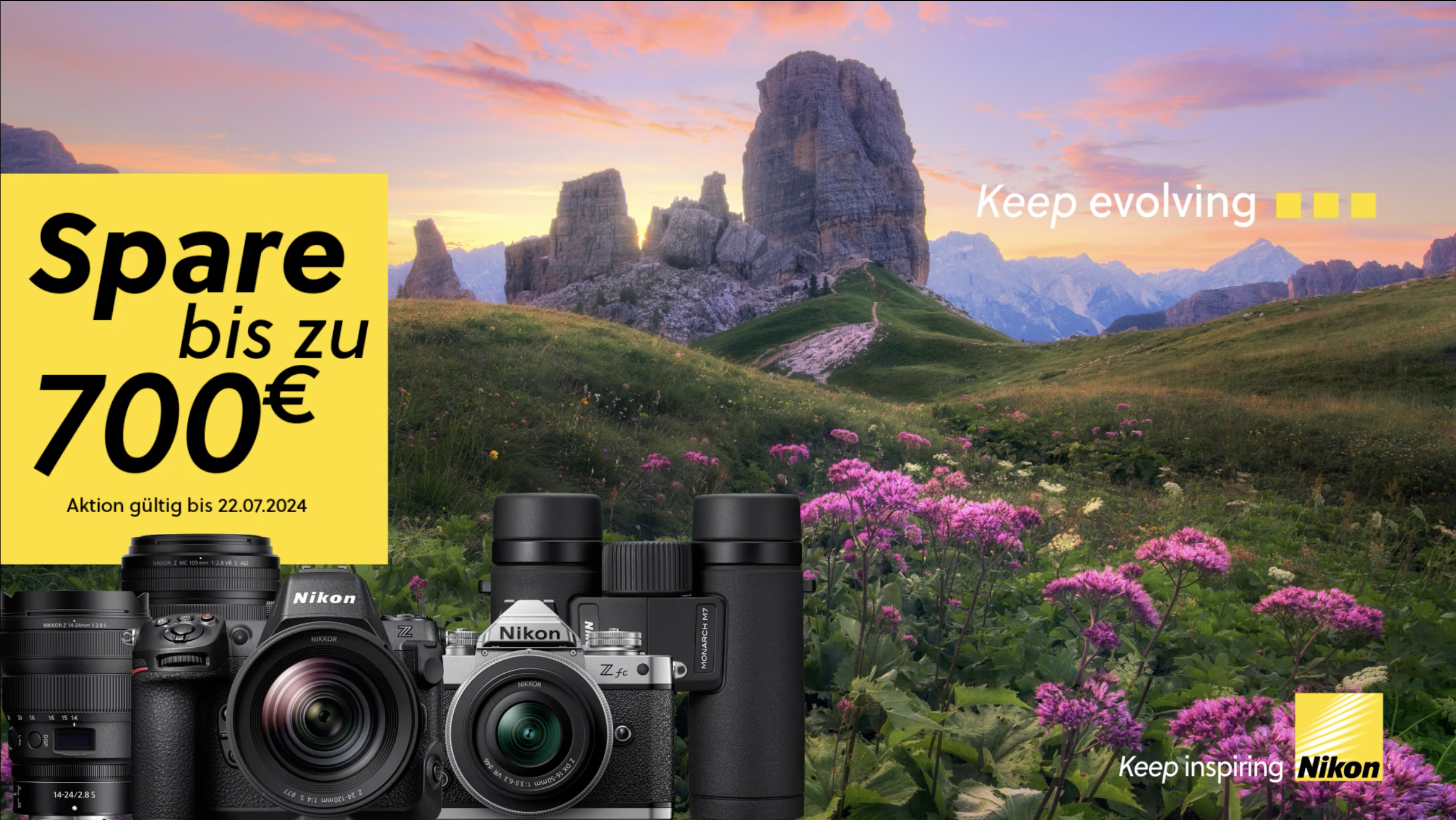 Mit Nikon bis zu 700 € sparen